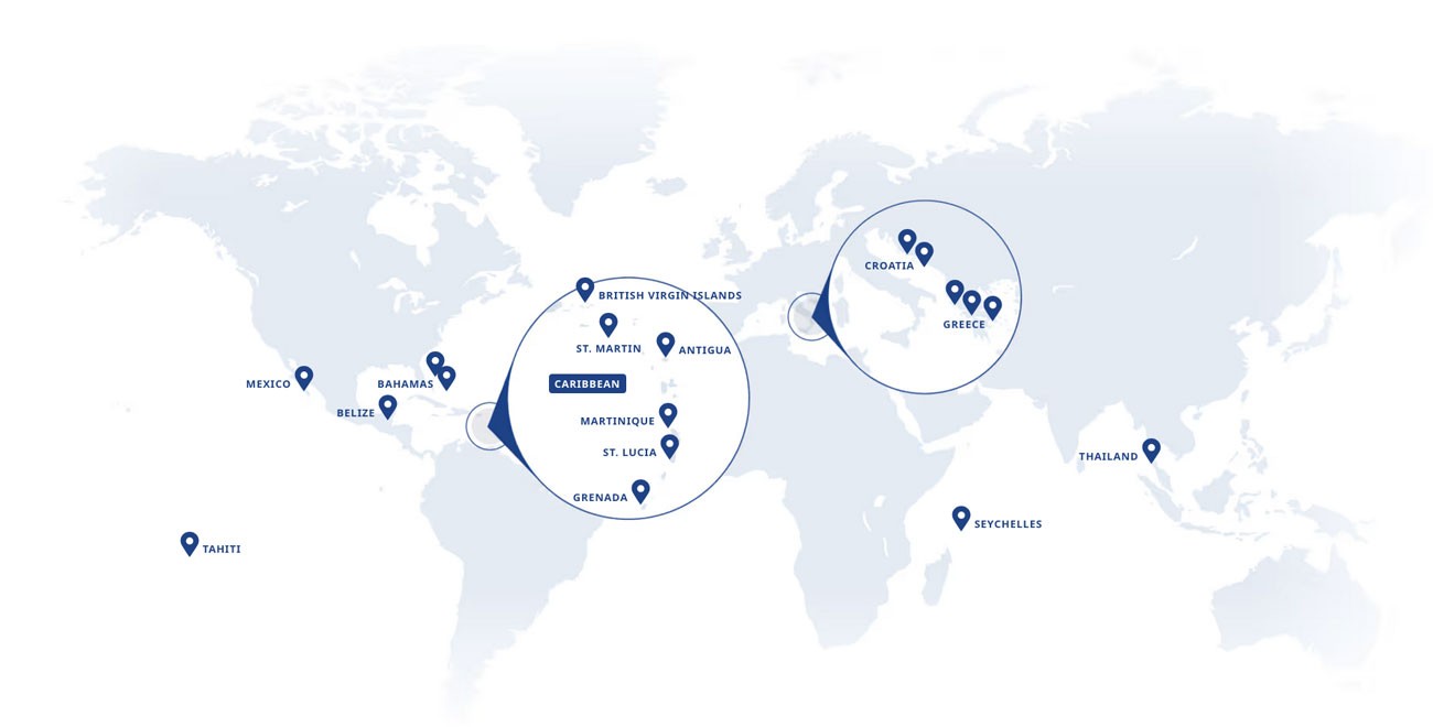 imagen sunsail mapa esla yachts